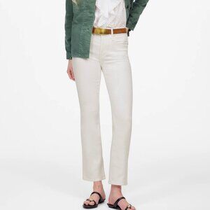 Madewell Kick Out White Jeans Size 30